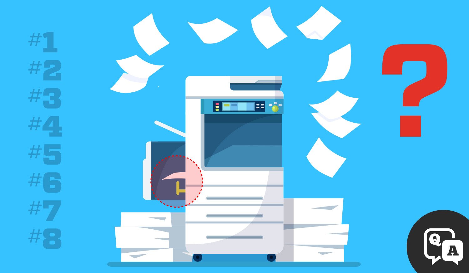 common causes of paper jams