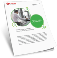 Canon MFP Control Brochure