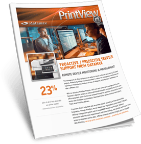 PrintView: Proactive Copier Repair Service