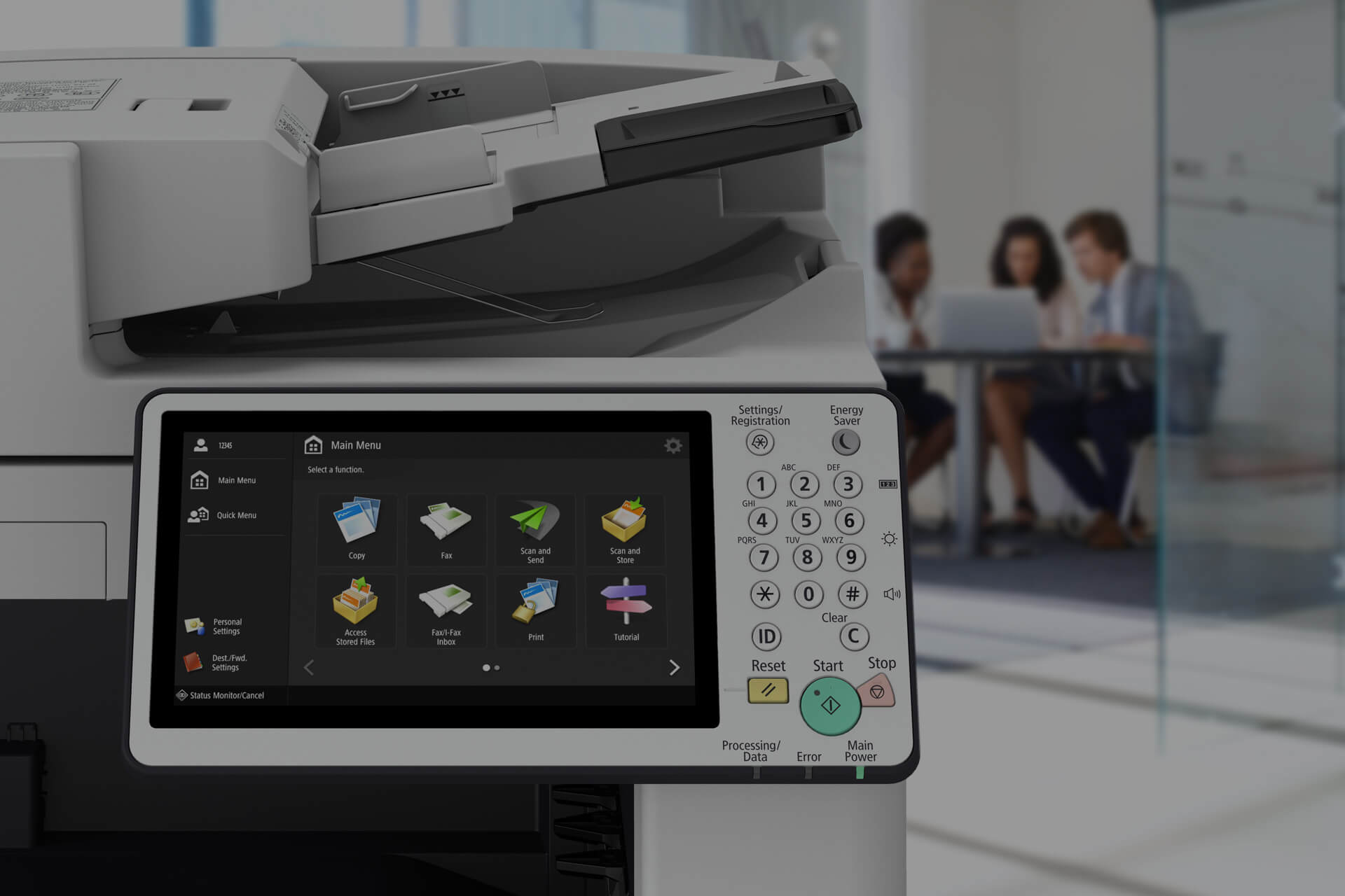 Canon uniFLOW and MFP Security