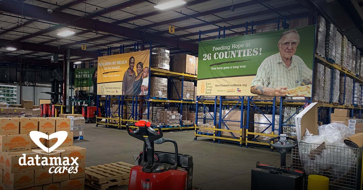 Datamax partners with East Texas Food Bank